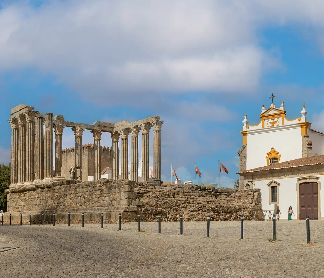 The Roman Temple of Évora